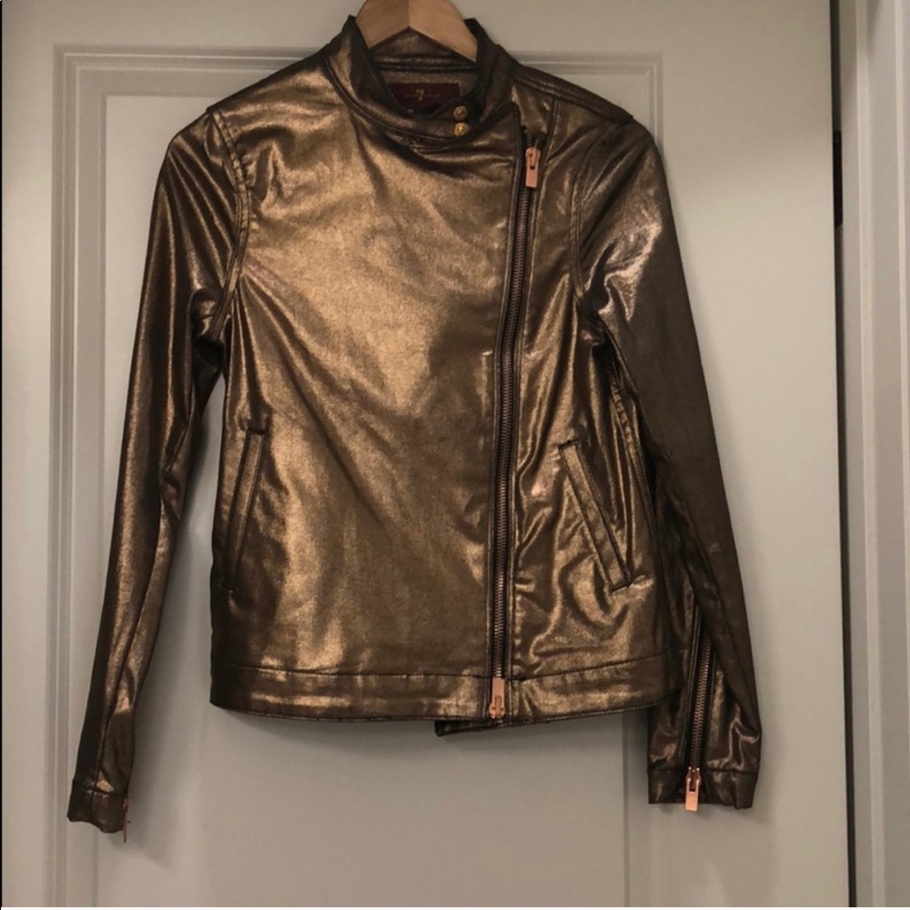 Rose gold 7 for mankind jacket
